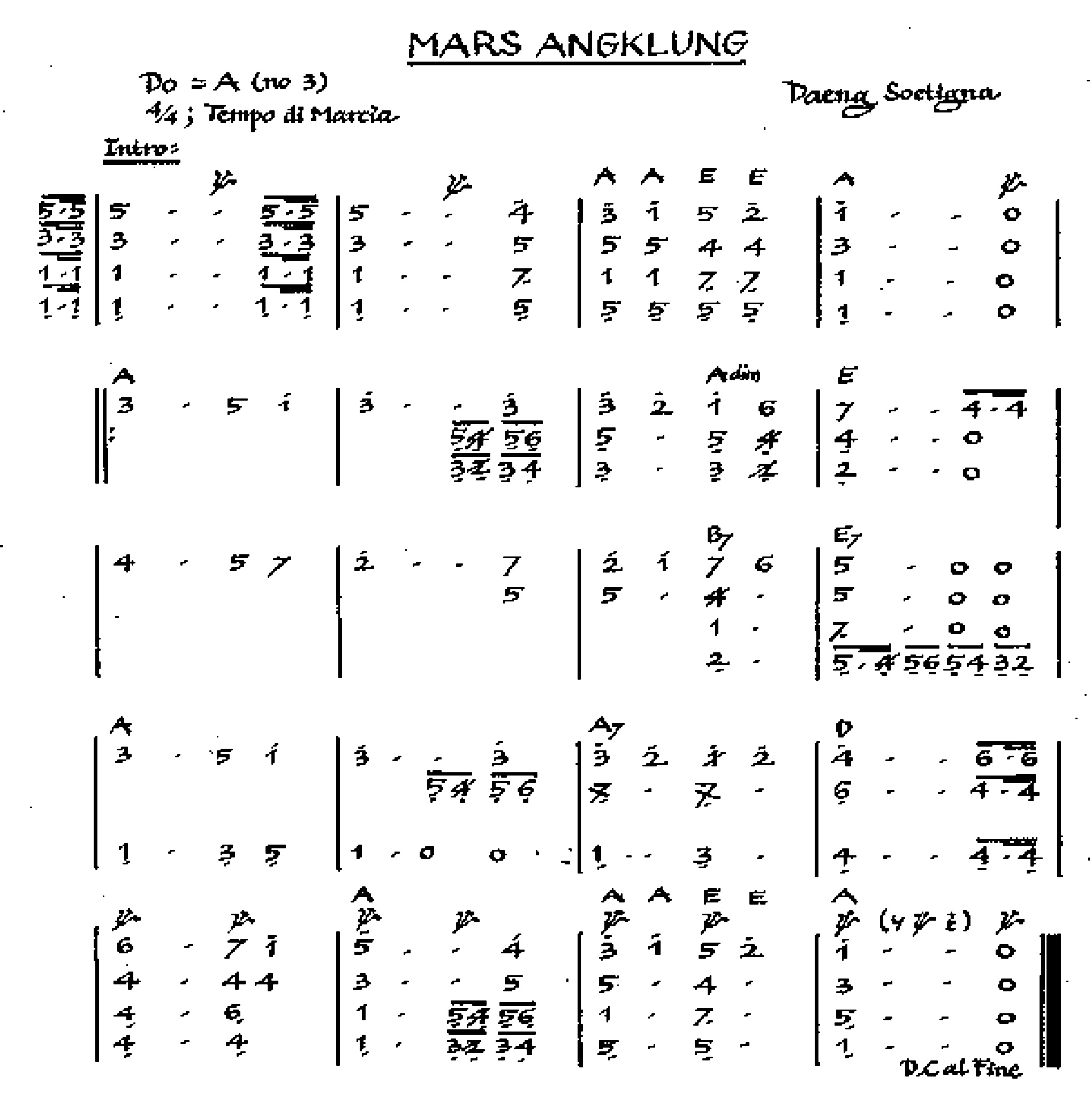 Mars Angklung